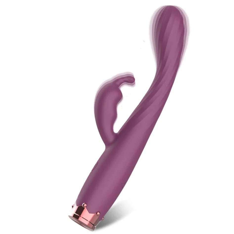 Vibromasseur rabbit - point G double action