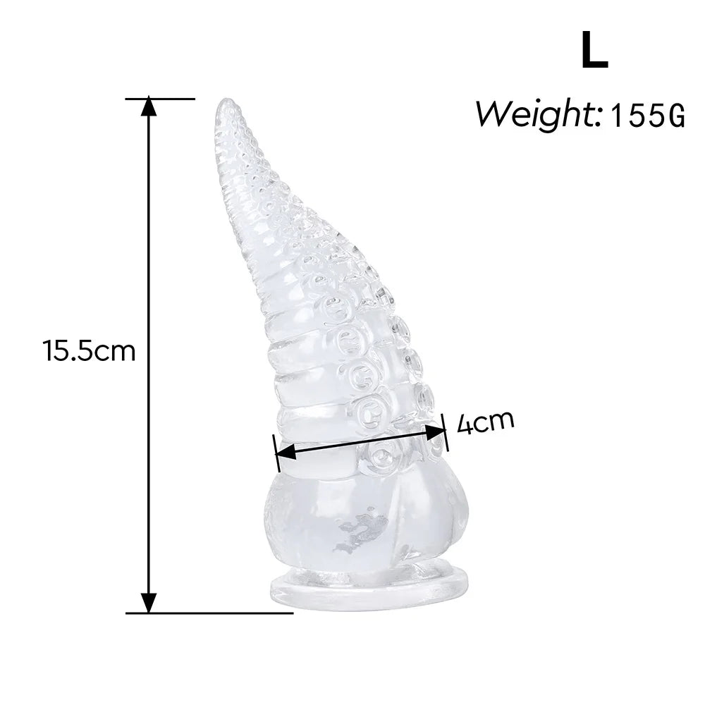 godemichet transparent pieuvre